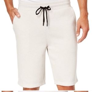 32 DEGREES Men's XL Fleece Tech Shorts Sea Salt